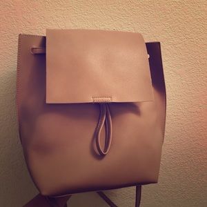 Francesca’s pink backpack